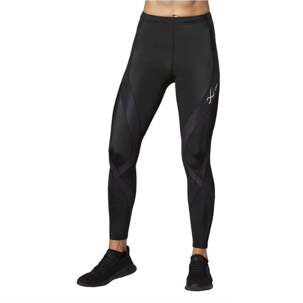 • CW-X • Endurance Pro Women's Small Black Compression Running Tights 140809
